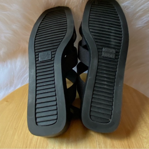 Mootsies Tootsies Black Sandals Women’s Size 8.5M Straps‎ - Picture 9 of 10